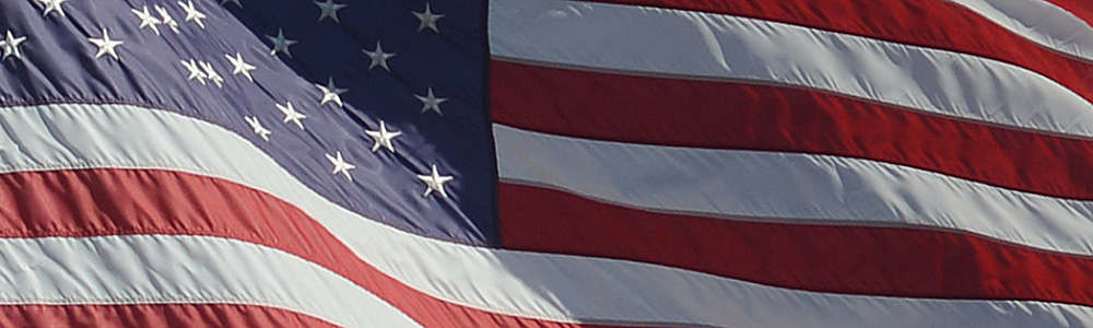 unfurled American Flag